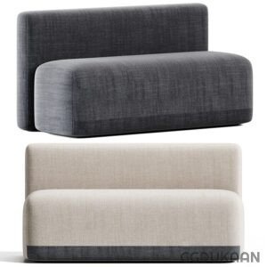 Two identical couches in matching color and design, providing a cohesive and stylish look to any space.