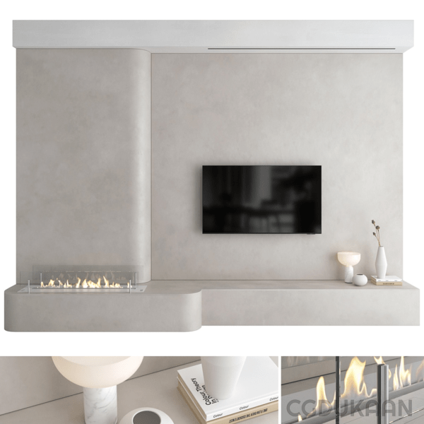 TV wall set 25